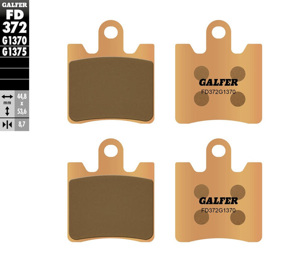 GALFER 刹车片 SINTERED FD372G1370