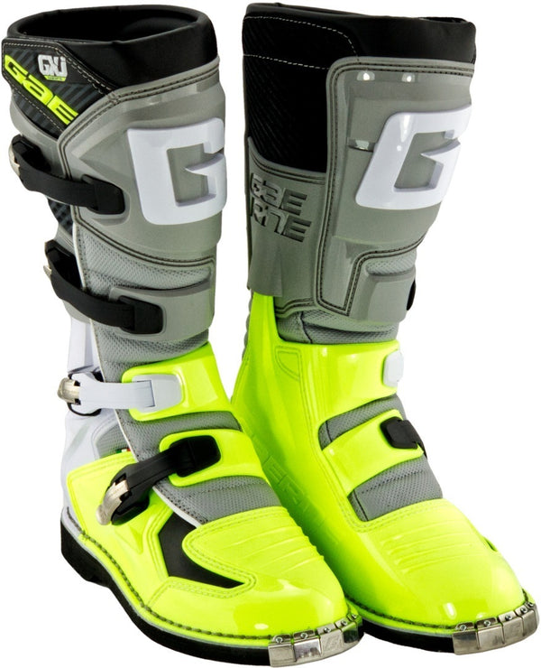 Gaerne GX-J Kids Motocross Boots Grey/Yellow