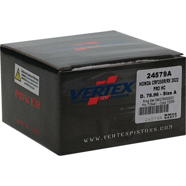 VERTEX 活塞 PISTON KIT HC FORGED 78.96/STD 14.4:1 HON