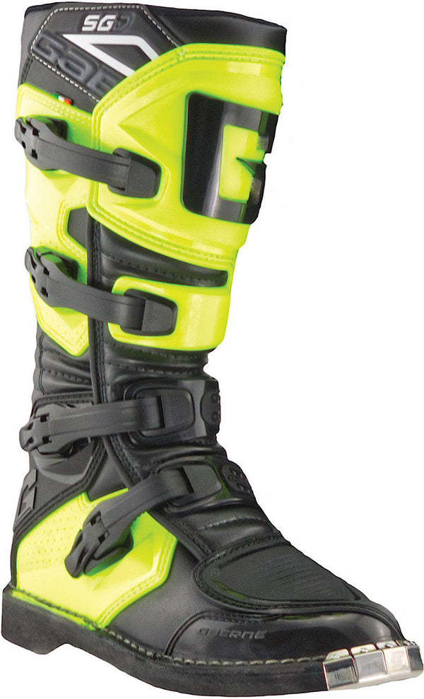 Gaerne SGJ Youth Motocross Boots MX Black/Yellow