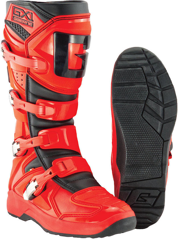 Gaerne GX-1 Evo Light-Welt Motocross Boots MX Red/Black