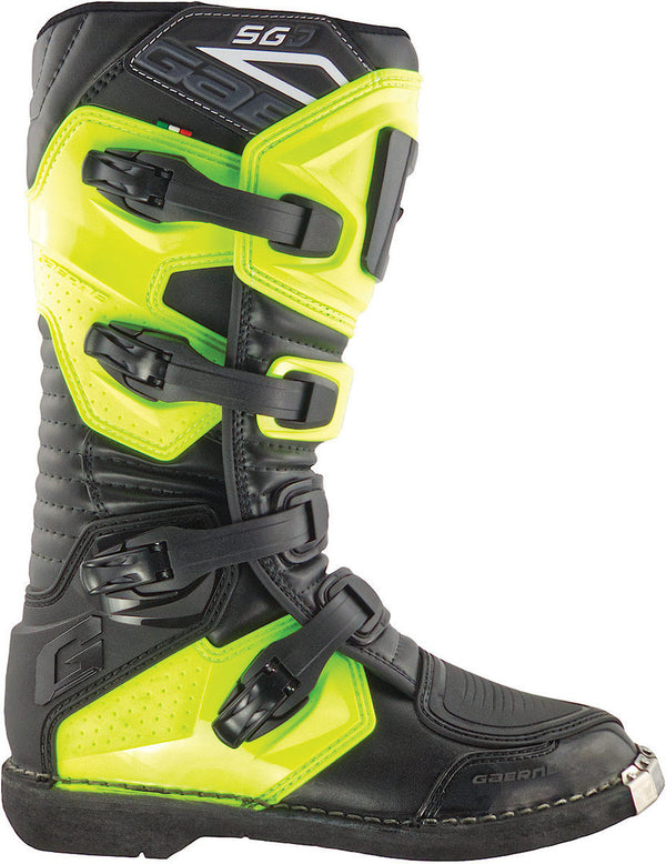 Gaerne SGJ Youth Motocross Boots MX Black/Yellow