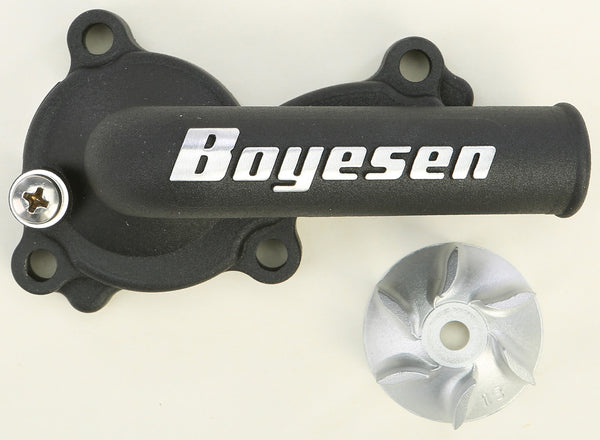 BOYESEN 发动机 WATERPUMP COVER & IMPELLER KIT 黑