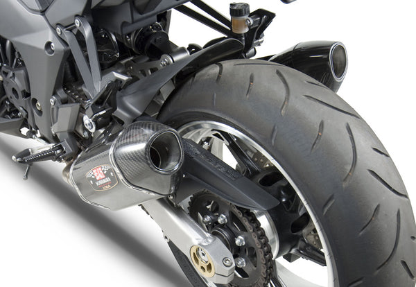 YOSHIMURA 排气管 EXHAUST STREET R-77 SLIP-ON SS-CF-CF DUAL