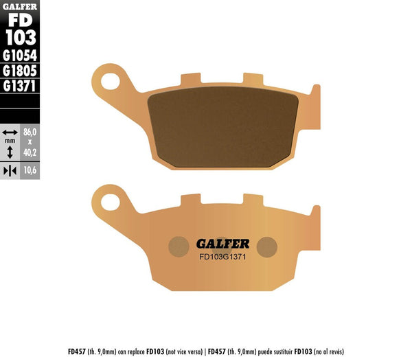 GALFER 刹车片 SINTERED FD103G1371