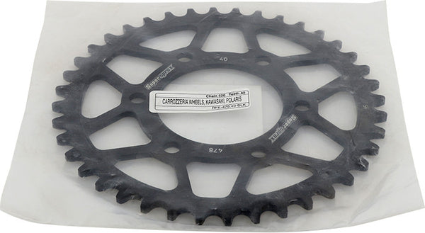 SUPERSPROX 后链轮 钢制 40T-520 黑 KAW/POL