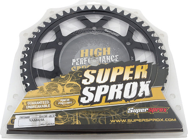 SUPERSPROX 链轮 REAR SPROCKET ALUMINUM 52T-520 BLK YAM