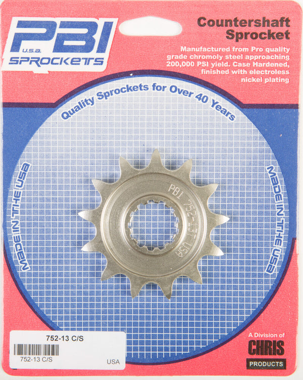 PBI 链轮 FRONT CS SPROCKET STEEL 13T-520 KAW/YAM