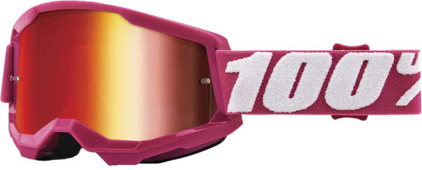 100% 风镜 Strata 2 Goggles Red Mirror