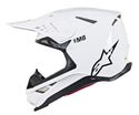 ALPINESTARS ALPINESTARS M8 头盔 Supertech M8 Solid Helmet White Gloss M-8