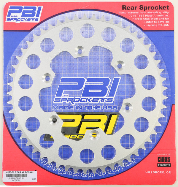PBI 链轮 REAR SPROCKET ALUMINUM 53T-520 KAW/SUZ