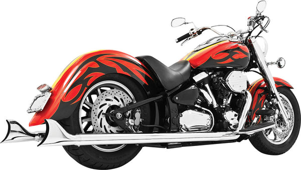 Freedom Yamaha Sharktail XL Dual Exhaust Chrome