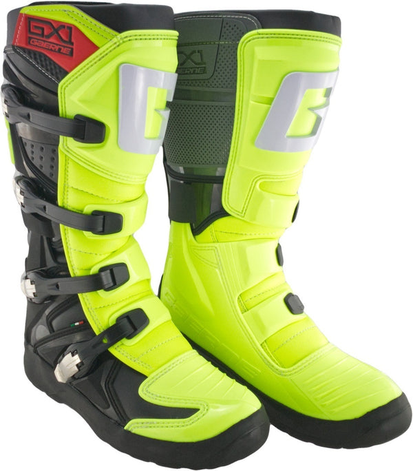 Gaerne GX-1 Evo Light-Welt Motocross Boots MX Black/Yellow
