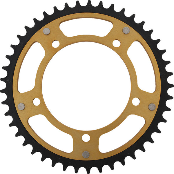 SUPERSPROX 链轮 REAR STEALTH SPROCKET ALU/STL 45T-525 GLD SUZ/TRI