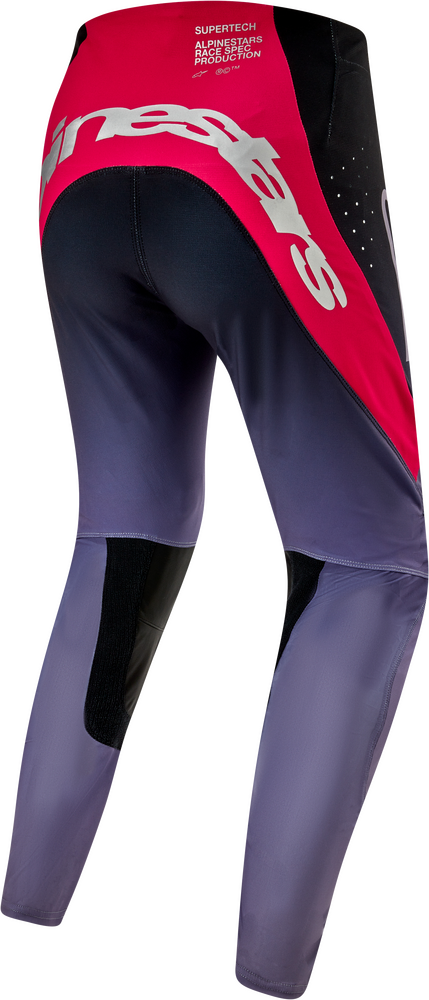 Alpinestars 骑行裤 Supertech Dade Pants Iron/Red Berry