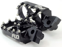 Flo Motorsports 脚踏 Pro Series Foot Pegs Black Cobra