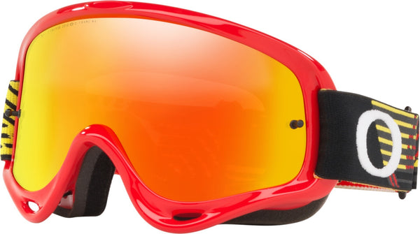 Oakley O-Frame Circuit Red Yellow Motocross Goggles