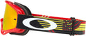 Oakley O-Frame Circuit Red Yellow Motocross Goggles