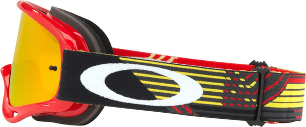 Oakley O-Frame Circuit Red Yellow Motocross Goggles