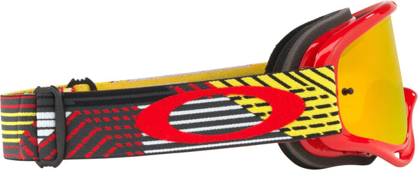 Oakley O-Frame Circuit Red Yellow Motocross Goggles