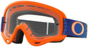 Oakley O-Frame XS Shockwave Youth Motocross Goggles Blue/Orange