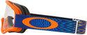 Oakley O-Frame XS Shockwave Youth Motocross Goggles Blue/Orange