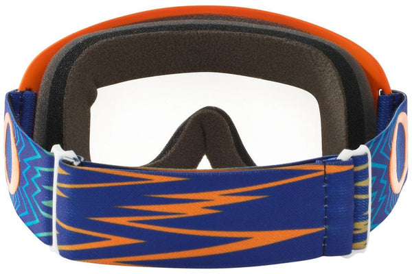 Oakley O-Frame XS Shockwave Youth Motocross Goggles Blue/Orange
