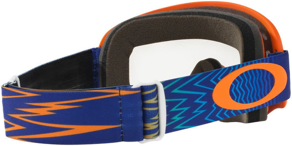 Oakley O-Frame XS Shockwave Youth Motocross Goggles Blue/Orange