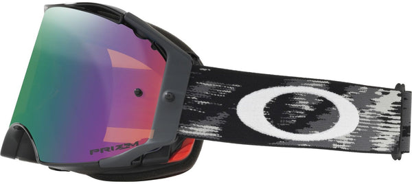 Oakley Airbrake Jet Black Prizm Jade Iridium Motocross Goggles