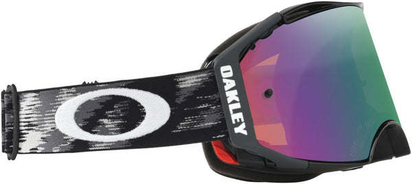 Oakley Airbrake Jet Black Prizm Jade Iridium Motocross Goggles