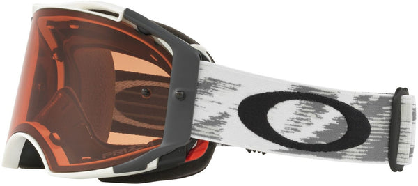 Oakley Airbrake Matte White Prizm Bronze Motocross Goggles