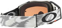 Oakley Airbrake Matte White Prizm Bronze Motocross Goggles