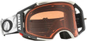 Oakley Airbrake Matte White Prizm Bronze Motocross Goggles