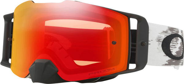 Oakley Front Line Matte Black Speed Motocross Goggles White
