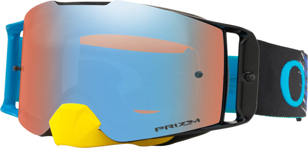 Oakley Front Line Dissolve Motocross Goggles Yellow/Blue