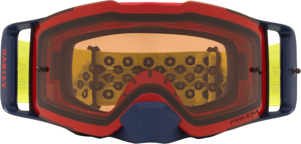 Oakley Front Line Heritage B1B Prizm Motocross Goggles Blue/Red