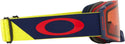 Oakley Front Line Heritage B1B Prizm Motocross Goggles Blue/Red