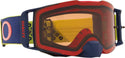 Oakley Front Line Heritage B1B Prizm Motocross Goggles Blue/Red