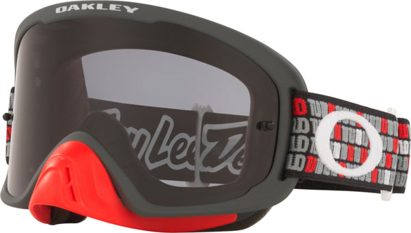 Oakley TLD O-Frame 2.0 Pro Monogram Motocross Goggles Grey/Red