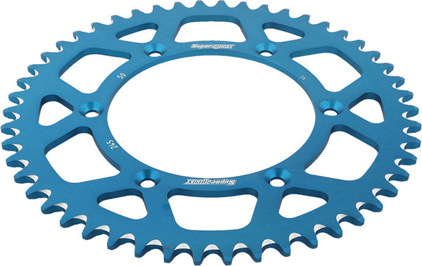 SUPERSPROX 链轮 REAR SPROCKET ALUMINUM 50T-520 BLU YAM