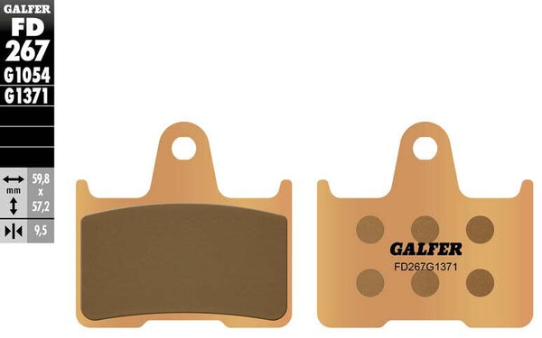 GALFER 刹车片 SINTERED FD267G1371