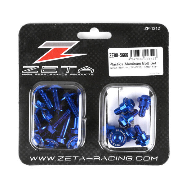 ZETA 五金件 ALUMINUM BOLT KIT BLUE