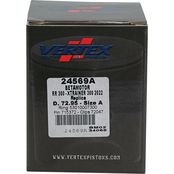 VERTEX 活塞 PISTON KIT CAST 72.95/STD BETA