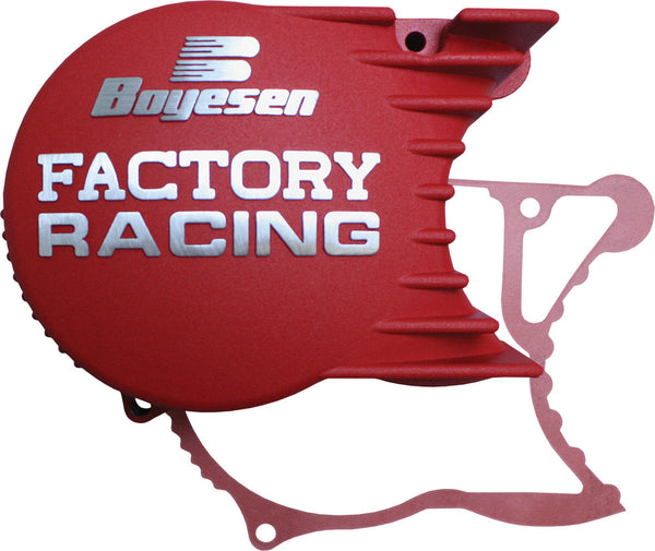 BOYESEN 发动机 FACTORY RACING IGNITION COVER 红