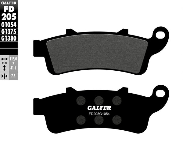 GALFER 刹车片 SEMI METALLIC FD205G1054