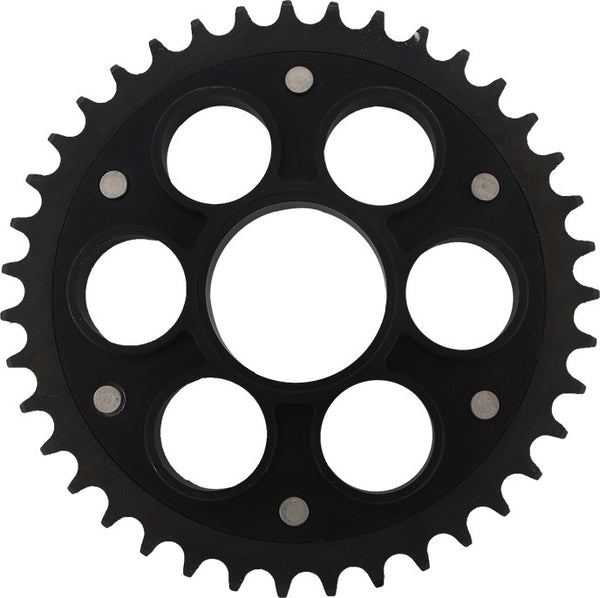 SUPERSPROX 链轮 REAR STEALTH SPROCKET ALU/STL 39T-525 黑 DUC