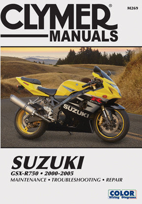 CLYMER 维修手册 SUZ GSX-R 750