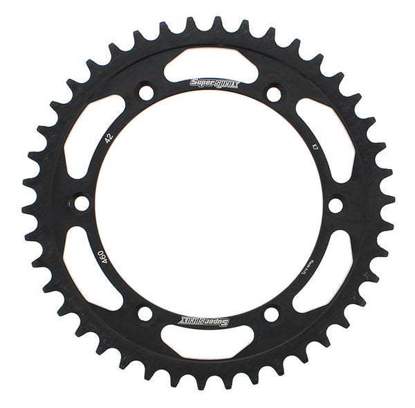 SUPERSPROX 后链轮 钢制 42T-520 黑 KAW