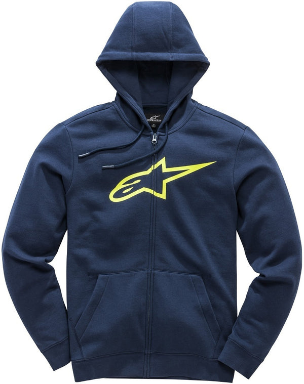 ALPINESTARS  Ageless II Hoodie Dark Blue/Yellow