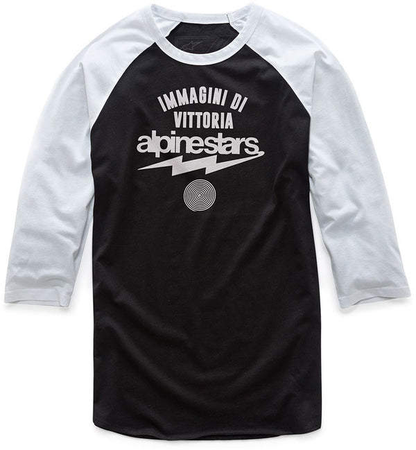 ALPINESTARS 骑行衣 Team Spirit LS Shirt Black/White